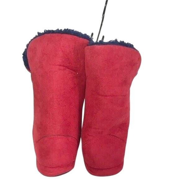 Wonder Woman NEW Women's XS 3-4 Faux Sherpa Slipper Boots Bioworld DC Comics - Picture 4 of 8